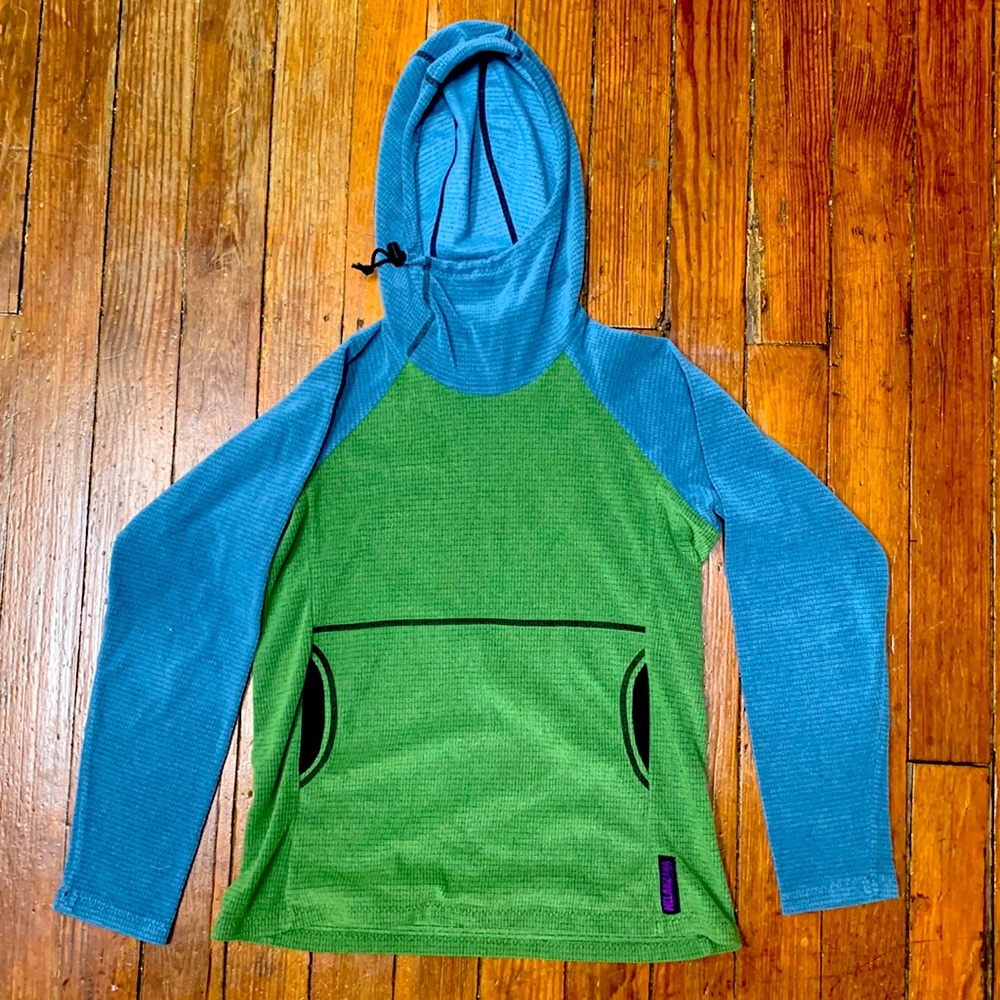 RARE Melanzana micro fleece hoodie